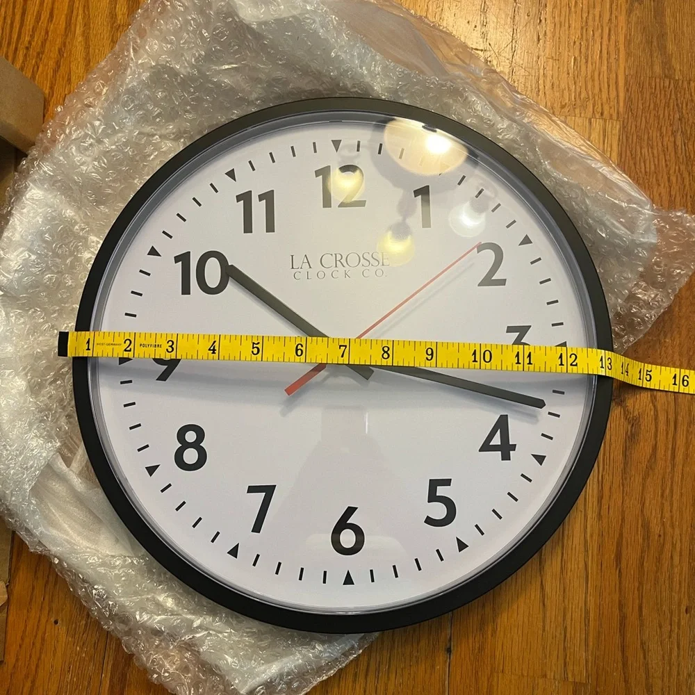 NWT Lacrosse Clock